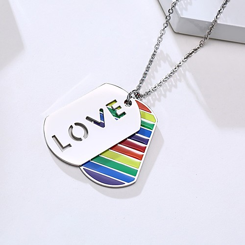 

Men's Pendant Necklace Necklace Sexy Trendy Titanium Steel Pendant without chain Pendant with bead chain Pendant with O-chain 45 cm Necklace Jewelry 1pc For Street