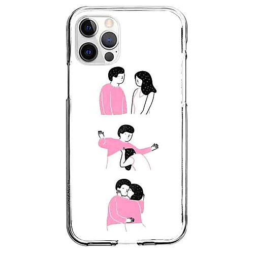 

Characters Phone Case For Apple iPhone 12 iPhone 11 iPhone 12 Pro Max Unique Design Protective Case Pattern Back Cover TPU