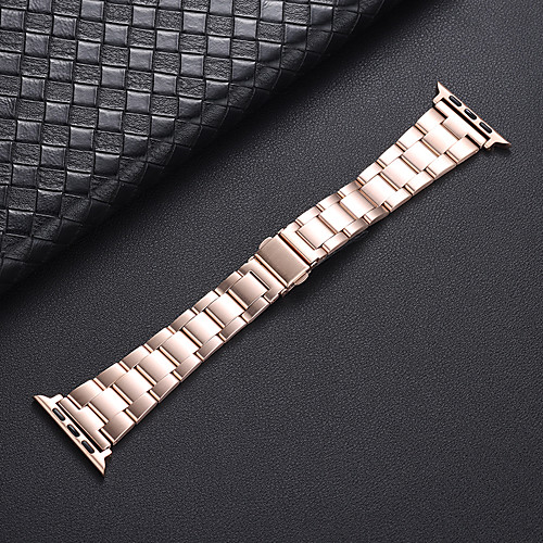 

Watch Band for Apple Watch Series 6 / SE / 5/4 / 3/2/1 44mm 40mm 42mm 38mm Apple Business Band Stainless Steel Wrist Strap