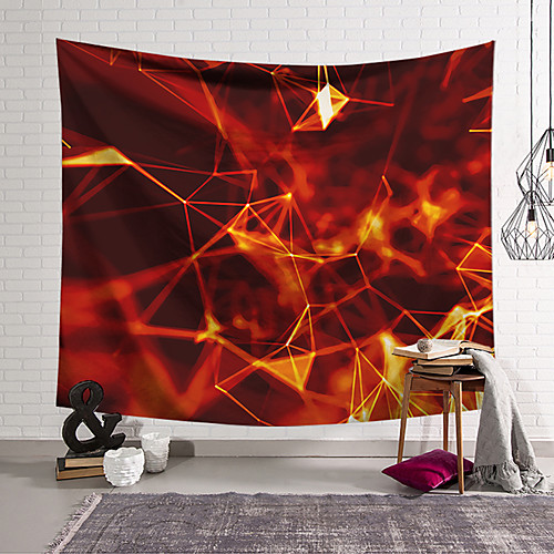 

3D Geometric Wall Tapestry Art Decor Blanket Curtain Hanging Home Bedroom Living Room 3D Novelty Fantasy