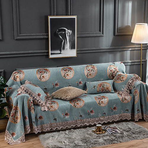 

Sofa Cover Sofa Blanket Floral Printed Polyester / Cotton Slipcovers