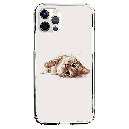 

Creative Cat Phone Case For Apple iPhone 12 iPhone 11 iPhone 12 Pro Max Unique Design Protective Case Pattern Back Cover TPU