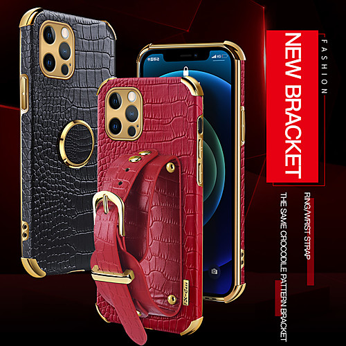 

Phone Case For Apple Back Cover Leather iPhone 12 Pro Max 11 SE 2020 X XR XS Max 8 7 Shockproof Dustproof Solid Color PU Leather TPU