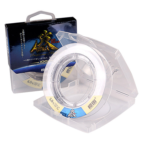 

Monofilament Abrasion Resistant Fishing Line 100M / 110 Yards White