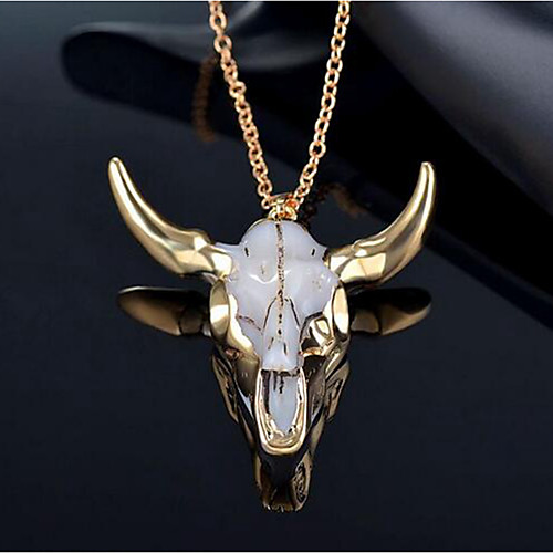 

Women's Men's Necklace Trendy Copper Gold 455 cm Necklace Jewelry 1pc For Street Festival