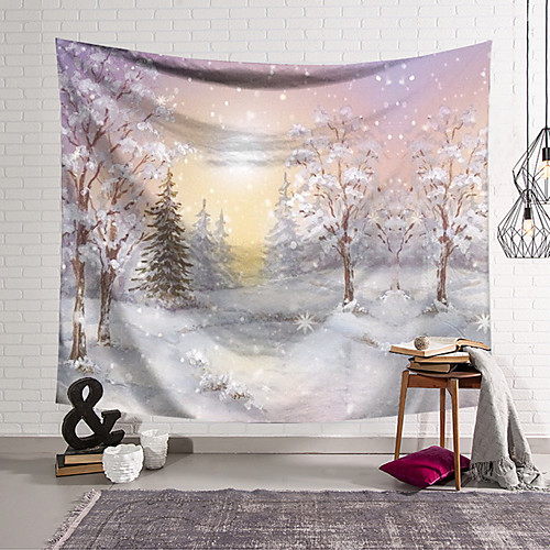 

Wall Tapestry Art Decor Blanket Curtain Hanging Home Bedroom Living Room Decoration and Modern and Landscape