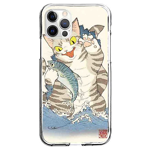 

Animal Phone Case For Apple iPhone 12 iPhone 11 iPhone 12 Pro Max Unique Design Protective Case Pattern Back Cover TPU