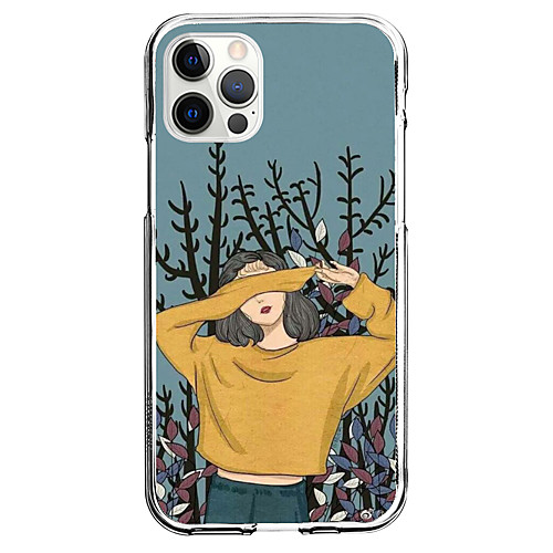 

Creative Characters Phone Case For Apple iPhone 12 iPhone 11 iPhone 12 Pro Max Unique Design Protective Case Pattern Back Cover TPU