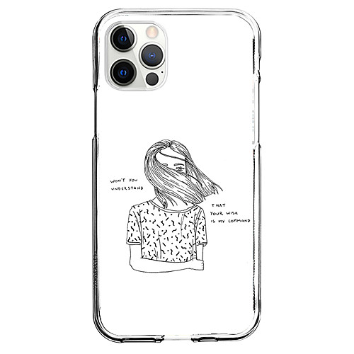 

Creative Characters Phone Case For Apple iPhone 12 iPhone 11 iPhone 12 Pro Max Unique Design Protective Case Pattern Back Cover TPU