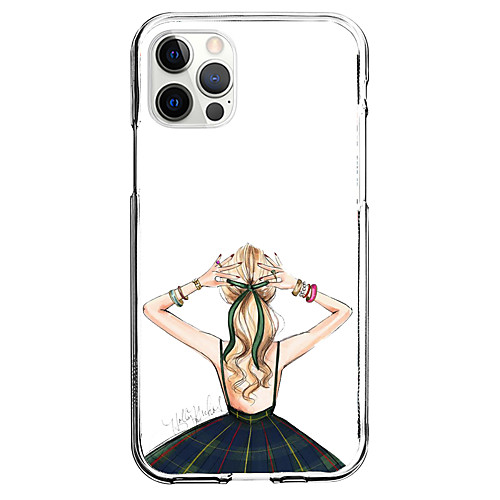 

Creative Characters Phone Case For Apple iPhone 12 iPhone 11 iPhone 12 Pro Max Unique Design Protective Case Pattern Back Cover TPU