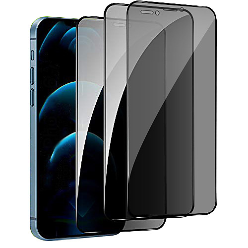 

3PCS/5PCS Privacy Screen Protector For iPhone 12 Mini 12Pro Max iPhone 11 High Definition (HD) Front Tempered Glass Privacy Anti-Spy Screen Protector For iPhone 11 pro max iPhone X XS 7 8 7plus 8plus