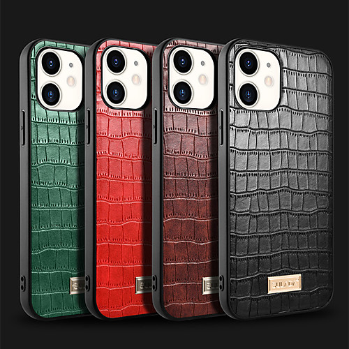 

Phone Case For Apple Back Cover Leather iPhone 12 Pro Max 11 SE 2020 X XR XS Max 8 7 6 Shockproof Dustproof Solid Color PU Leather TPU