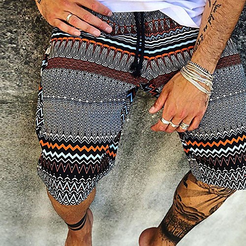 

Men's Shorts Athleisure Breathable Outdoor Casual Chinos Pants Graphic Prints Short Print 1 2 3 4 5