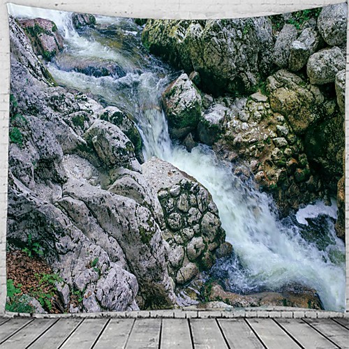 

Wall Tapestry Art Decor Blanket Curtain Hanging Home Majestic Waterfall Scenery Bedroom Living Room Decoration