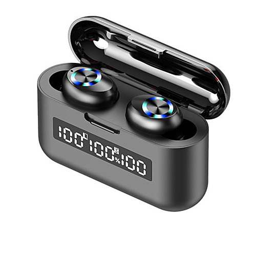 

iMosi X35 True Wireless Headphones TWS Earbuds Bluetooth5.0 Dual Drivers with Microphone with Volume Control for Apple Samsung Huawei Xiaomi MI Mobile Phone