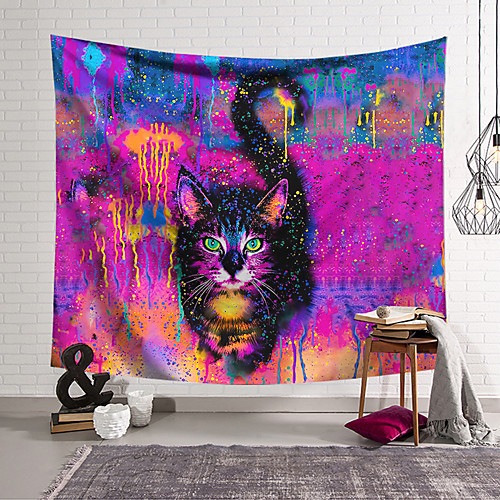 

Wall Tapestry Art Decor Blanket Curtain Hanging Home Bedroom Living Room Decoration and Modern and Painting Style