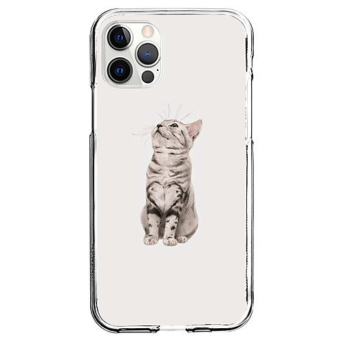 

Creative Cat Phone Case For Apple iPhone 12 iPhone 11 iPhone 12 Pro Max Unique Design Protective Case Pattern Back Cover TPU