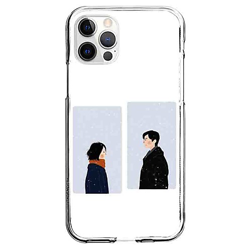 

Characters Phone Case For Apple iPhone 12 iPhone 11 iPhone 12 Pro Max Unique Design Protective Case Pattern Back Cover TPU