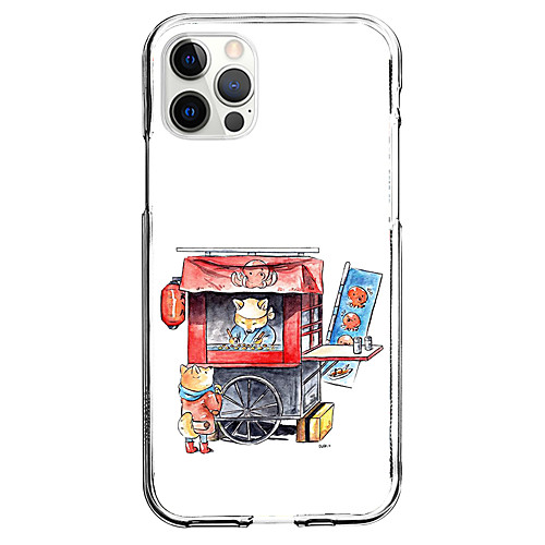 

Animal Phone Case For Apple iPhone 12 iPhone 11 iPhone 12 Pro Max Unique Design Protective Case Pattern Back Cover TPU