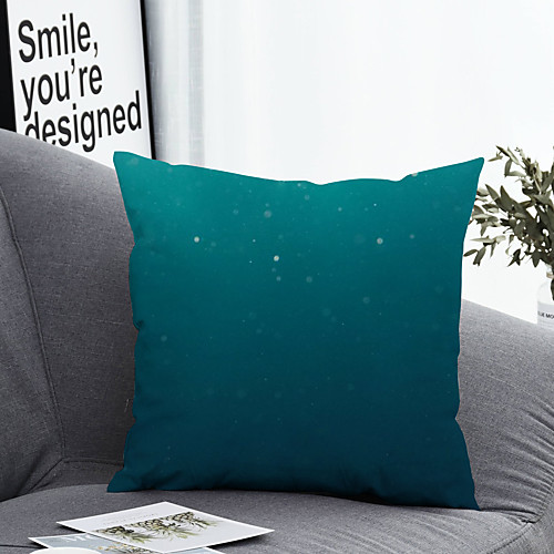 

1 pcs Polyester Pillow Cover Pillow Cover & Insert, Floral&Plants Simple Classic Square Zipper Polyester Traditional Classic