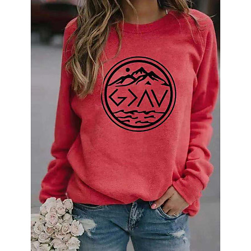 

Women's Hoodie Sweatshirt Graphic Casual Hoodies Sweatshirts Blue Wine Khaki