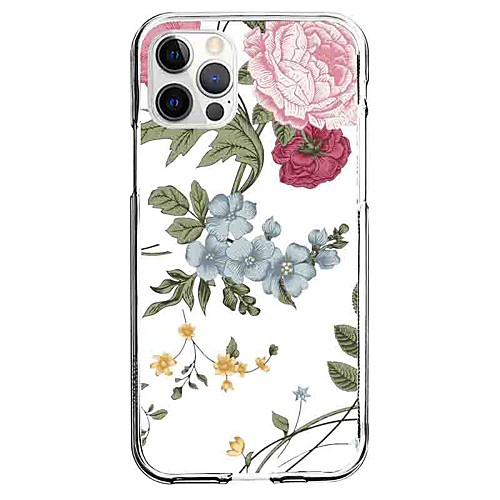 

Flower / Floral Phone Case For Apple iPhone 12 iPhone 11 iPhone 12 Pro Max Unique Design Protective Case Pattern Back Cover TPU