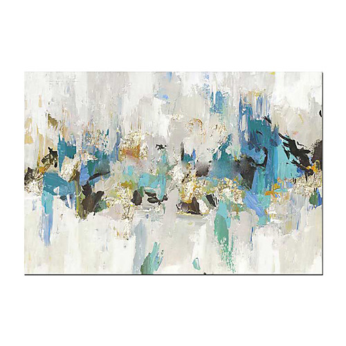 

Oil Painting Hand Painted Horizontal Abstract Modern Rolled Canvas (No Frame)