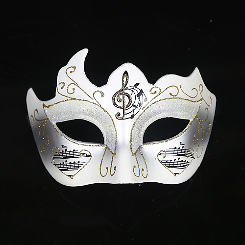 

Cosplay Mask Venetian Mask Adults' Women's Cosplay Party Masquerade Halloween Carnival Easter Festival / Holiday Plastics White / Black / Purple Women's Men's Easy Carnival Costumes Color Block