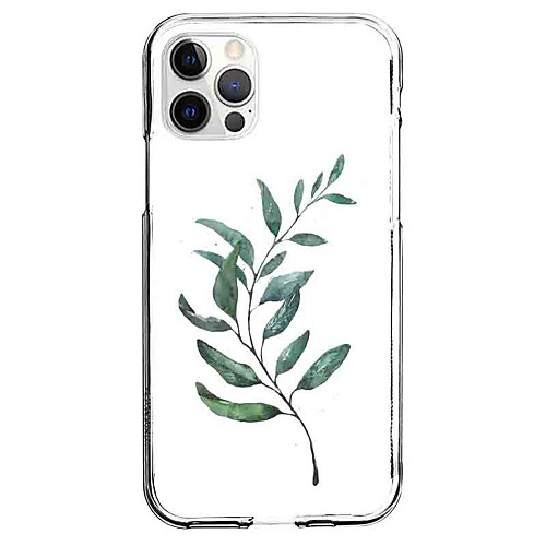 

Plants Floral Botanical Phone Case For Apple iPhone 12 iPhone 11 iPhone 12 Pro Max Unique Design Protective Case Pattern Back Cover TPU