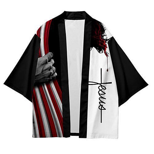 

Shirt Men's Shadow 3D Print 3D Print Casual Short Sleeve Tops Casual Fashion Breathable Comfortable Black