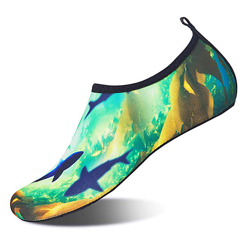 

Men's Unisex Trainers Athletic Shoes Sporty Athletic Water Shoes Elastic Fabric Non-slipping Green / Blue Blue Summer