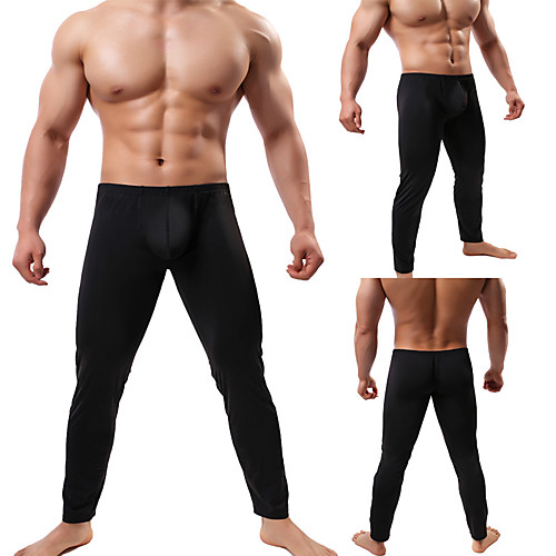 

Men's Sporty Sports Breathable Sports Active Sweatpants Pants Plain Full Length Sporty Print White Black Blue Red Orange