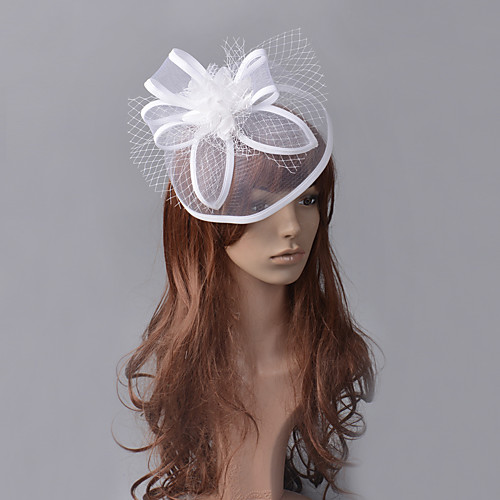 

Elegant Retro Tulle Fascinators with Bowknot 1 PC Special Occasion / Party / Evening Headpiece
