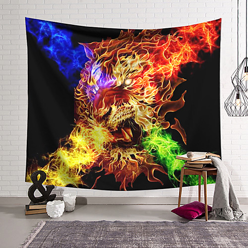 

Wall Tapestry Art Decor Blanket Curtain Hanging Home Bedroom Living Room Decoration and Abstract and Fantasy