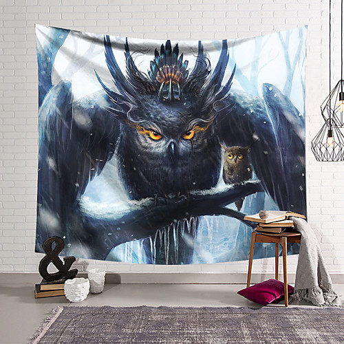 

Wall Tapestry Art Decor Blanket Eagle Curtain Hanging Home Bedroom Living Room Decoration and Fantasy and Animal