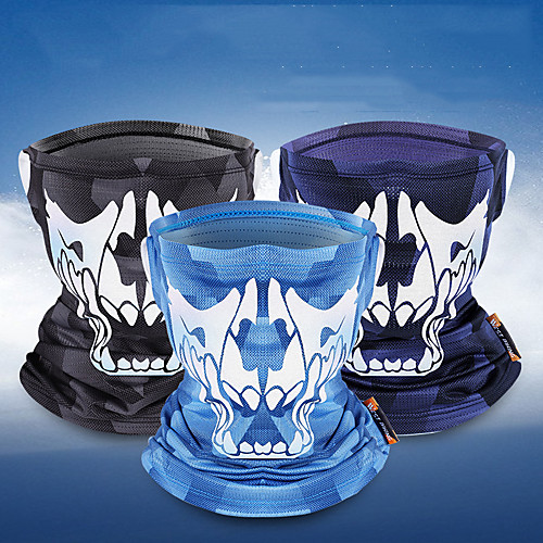 

Balaclava Skull Sunscreen Breathable Quick Dry Dust Proof Reflective Strips Bike / Cycling Black Purple Blue for Men's Women's Adults' Outdoor Exercise Cycling / Bike Skull 1 Piece / Stretchy