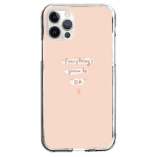 

Letter Phone Case For Apple iPhone 12 iPhone 11 iPhone 12 Pro Max Unique Design Protective Case Pattern Back Cover TPU