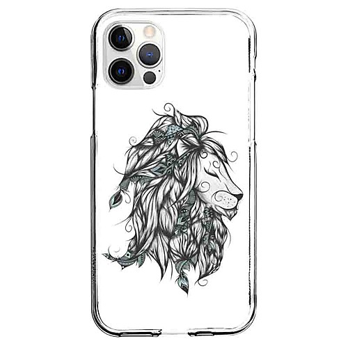 

Animal Phone Case For Apple iPhone 12 iPhone 11 iPhone 12 Pro Max Unique Design Protective Case Pattern Back Cover TPU