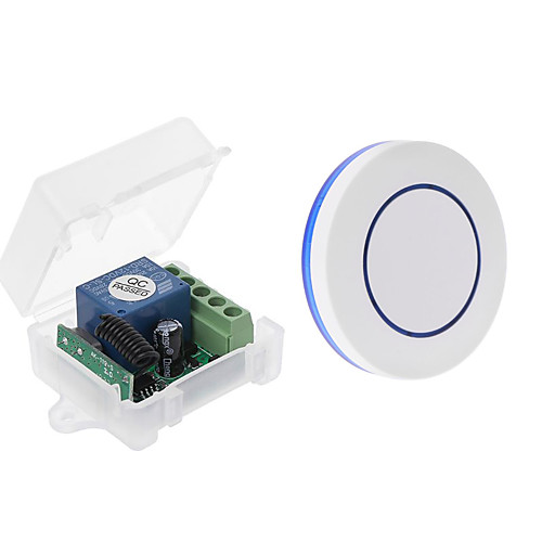 

DC 12V single-channel wireless remote control switch/10A relay module/433M access control jog switch