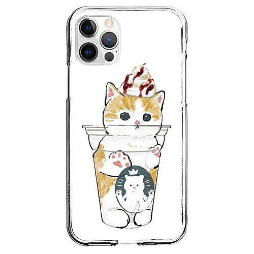 

Animal Phone Case For Apple iPhone 12 iPhone 11 iPhone 12 Pro Max Unique Design Protective Case Pattern Back Cover TPU