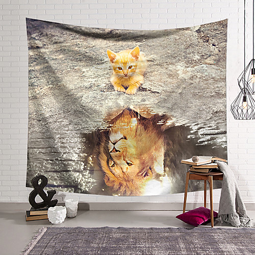 

Wall Tapestry Art Decor Blanket Curtain Hanging Home Bedroom Living Room Decoration and Modern and Animal