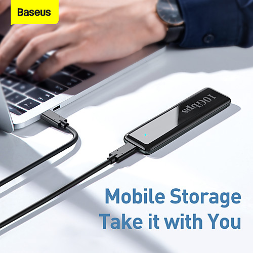 

BASEUS USB 3.0 to SATA External Hard Drive Enclosure Shockproof CAYPH-F0G