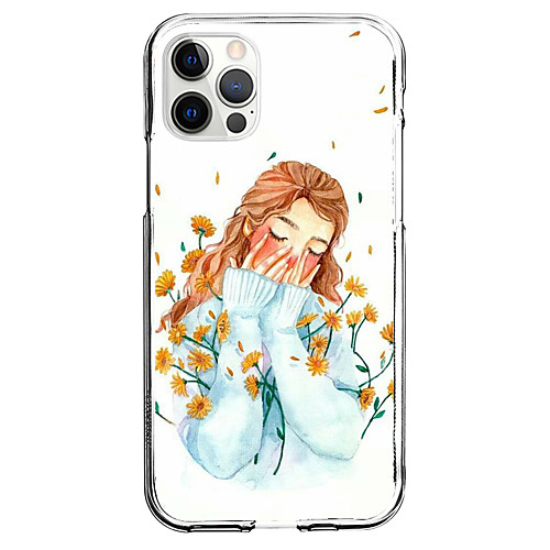 

Creative Characters Phone Case For Apple iPhone 12 iPhone 11 iPhone 12 Pro Max Unique Design Protective Case Pattern Back Cover TPU