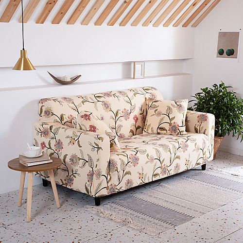 

Sofa Cover Couch Cover Furniture Protector printed Soft Stretch Sofa Slipcover Super Strechable Cover Armchair/ Loveseat/ Three Seater/ Four Seater/ L Shaped Sofa