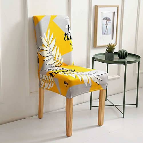 

Chair Cover Contemporary Printed Polyester Slipcovers