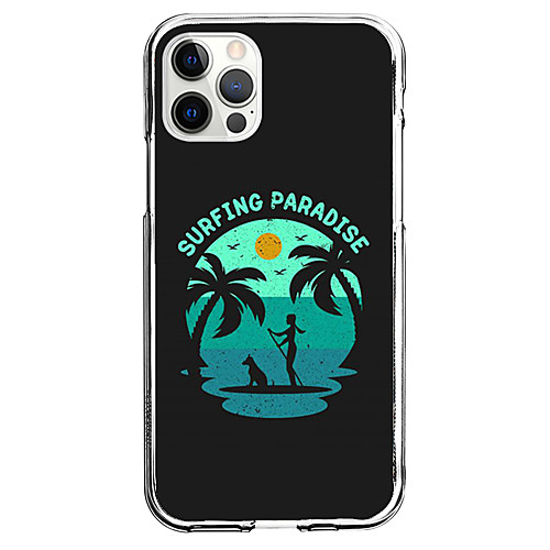

Coastal Phone Case For Apple iPhone 12 iPhone 11 iPhone 12 Pro Max Unique Design Protective Case Pattern Back Cover TPU