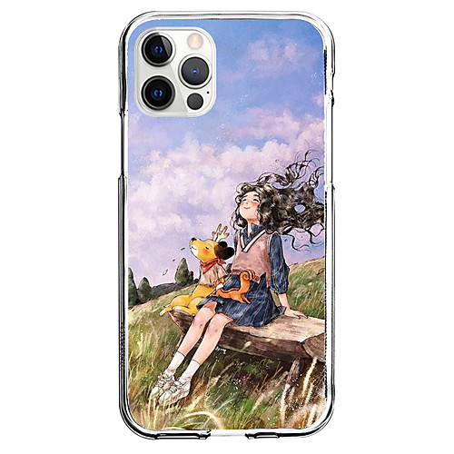 

Creative Characters Phone Case For Apple iPhone 12 iPhone 11 iPhone 12 Pro Max Unique Design Protective Case Pattern Back Cover TPU