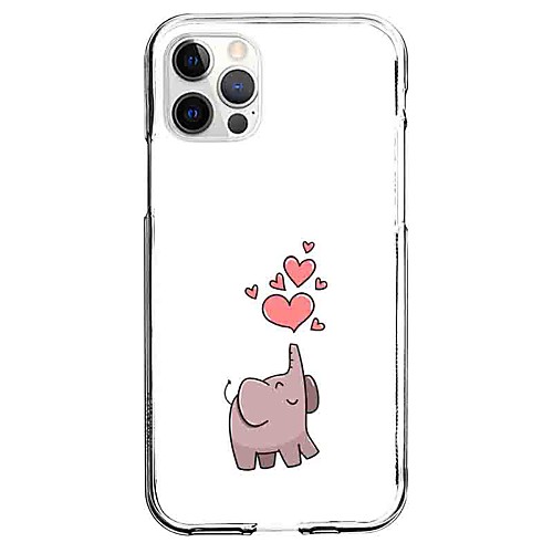 

Animal Phone Case For Apple iPhone 12 iPhone 11 iPhone 12 Pro Max Unique Design Protective Case Pattern Back Cover TPU