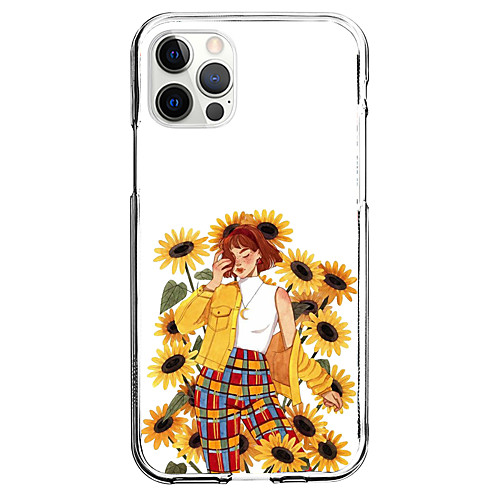 

Creative Characters Phone Case For Apple iPhone 12 iPhone 11 iPhone 12 Pro Max Unique Design Protective Case Pattern Back Cover TPU