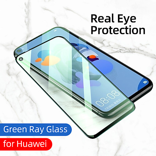 

Tempered Glass Protector For Huawei P40 P40lite nova 8se Honor X10 Green Light Film Glass Screen Protector For Huawei P30 P20 Honor play 4t Honor 30s nova 7se V30 Honor 30